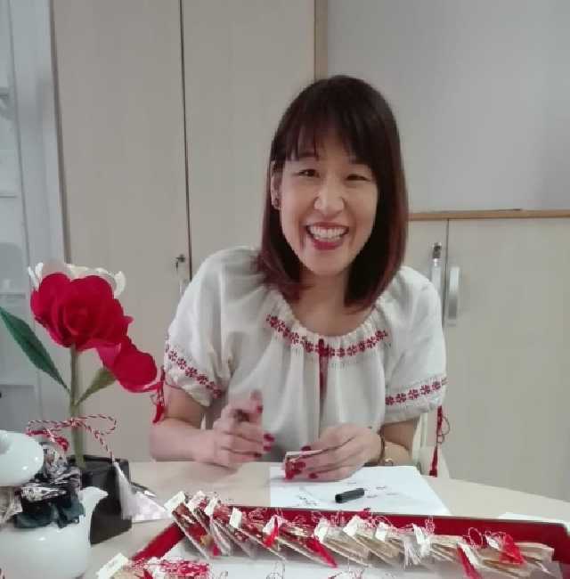 Ayako Funatsu, o japoneză stabilită la București