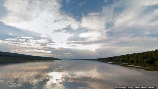 По Дунаю з Google Street View