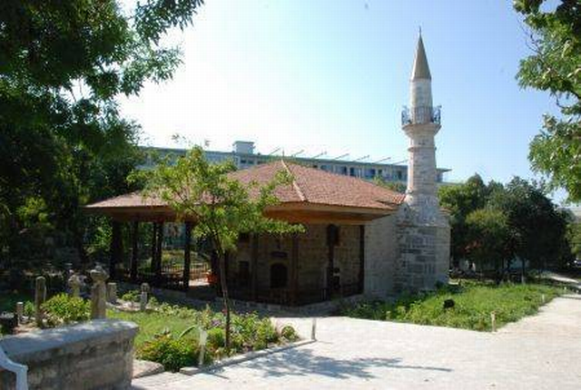 The Esmahan Sultan Mosque in Mangalia