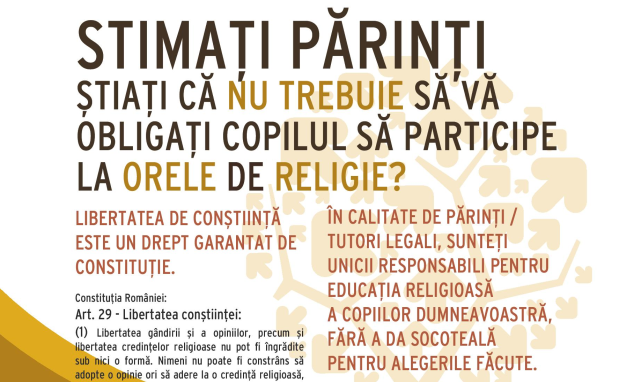 Controversies around religious education in Romanian schools