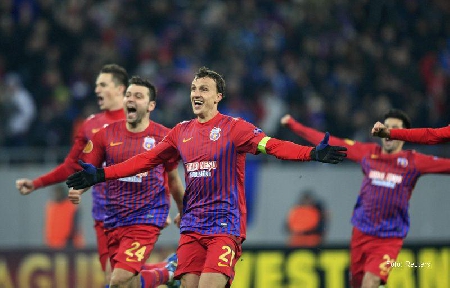 Steaua Bukarest im Achtelfinale der Europa League