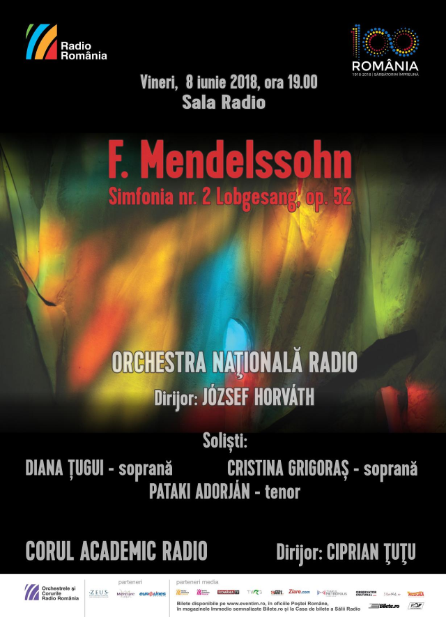 Simfonia nr. 2 – Lobgesang de Mendelssohn, la Sala Radio