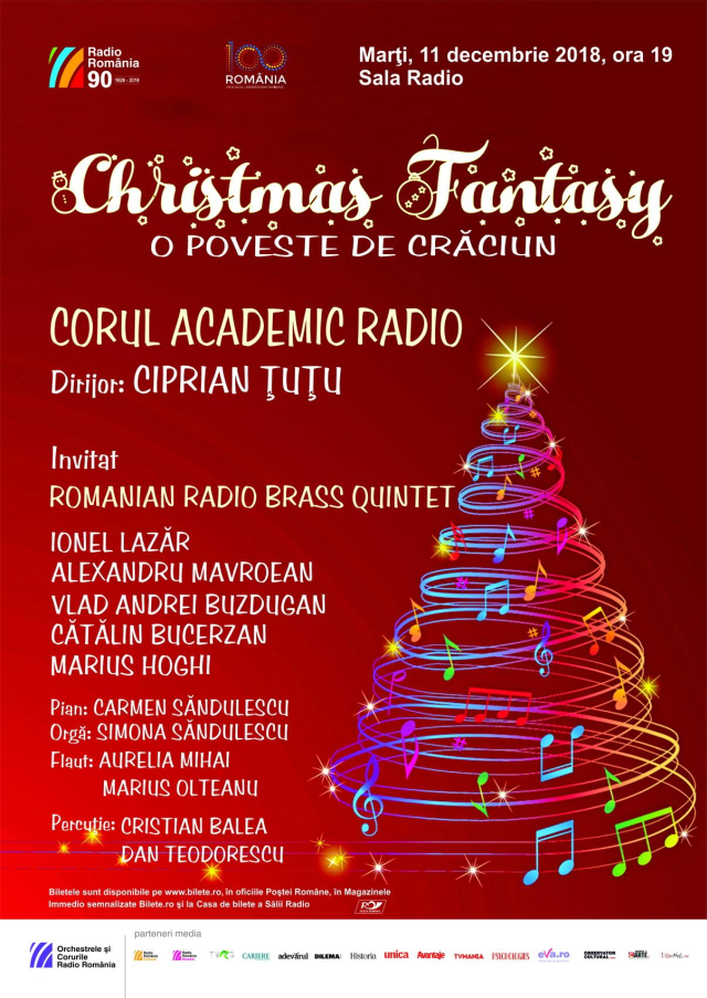 Christmas Fantasy – concert de Crăciun al Corului Academic Radio