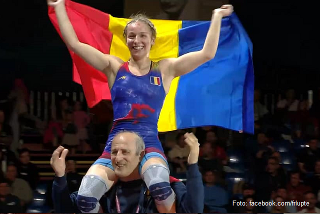 Première médaille d’or pour la Roumanie aux Championnats d’Europe de luttes