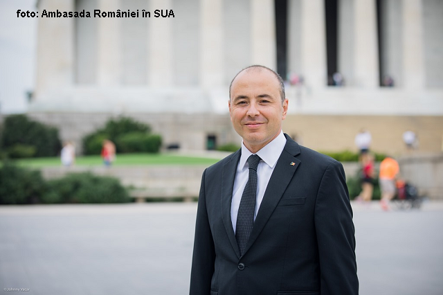 Ambasadorul Andrei Muraru începe un turneu în comunităţi româneşti din SUA