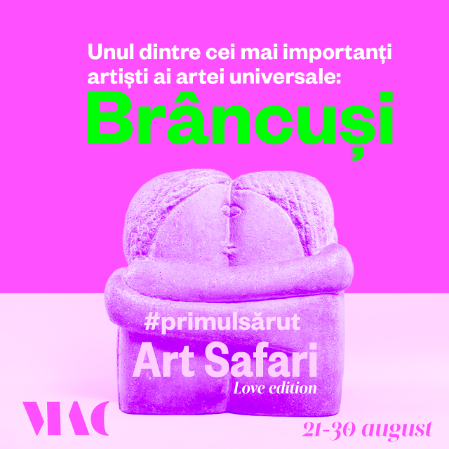 Celebra sculptură “Sărutul” a marelui Constantin Brâncuşi revine la Bucureşti