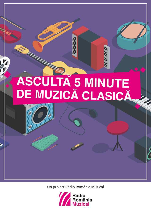 „Ascultă 5 minute de muzică clasică” – pentru pace și solidaritate, între 1 și 31 martie