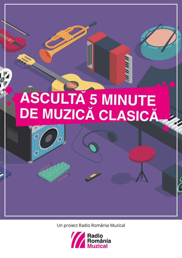 Ascultă 5 minute de muzică clasică, între 1-31 octombrie