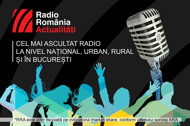 Radio România Actualităţi – cel mai ascultat radio la nivel naţional, urban, rural și în București