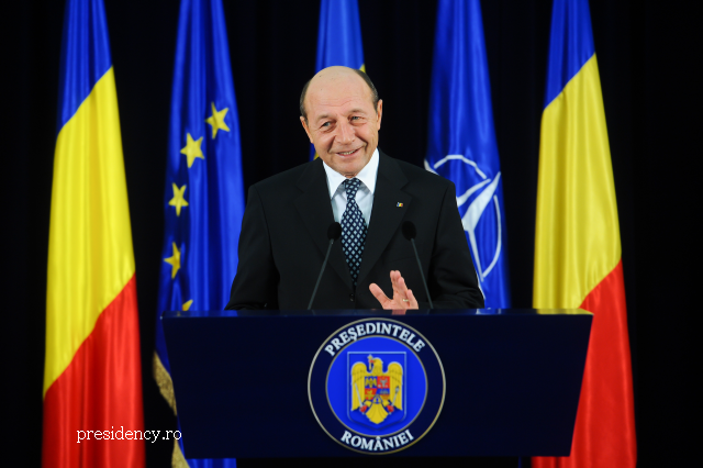 Mesajul preşedintelui Traian Băsescu de Anul Nou