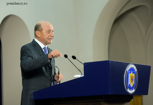 Präsident Băsescu äußert Standpunkt Rumäniens zu der Situation in der Ukraine