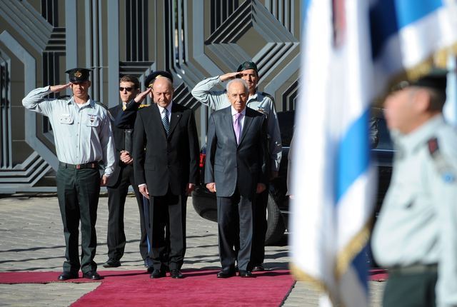 Preşedintele României în Israel