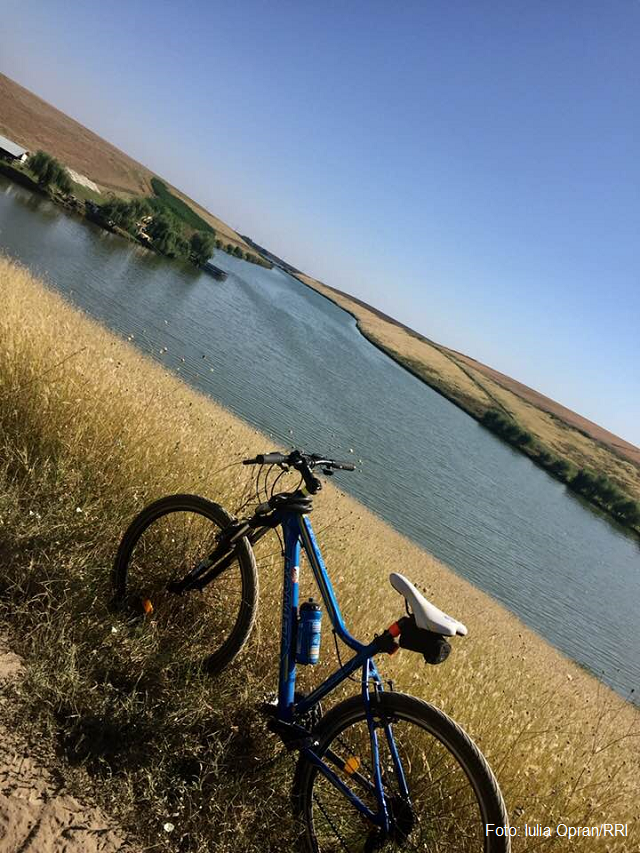 A vélo, le long du Danube