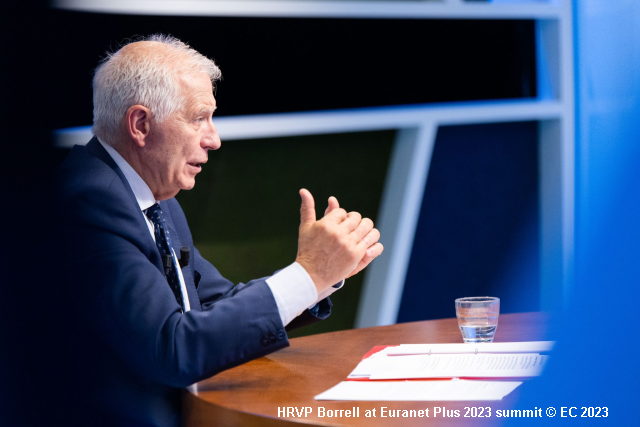 Summit Euranet Plus 2023 cu Josep Borrell