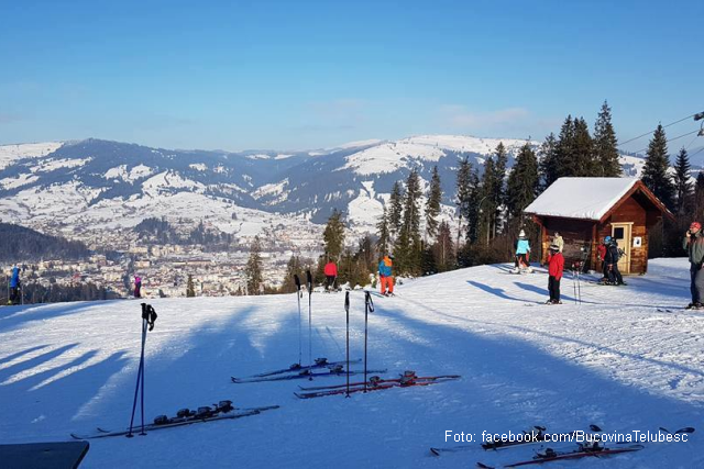 Turist în Bucovina