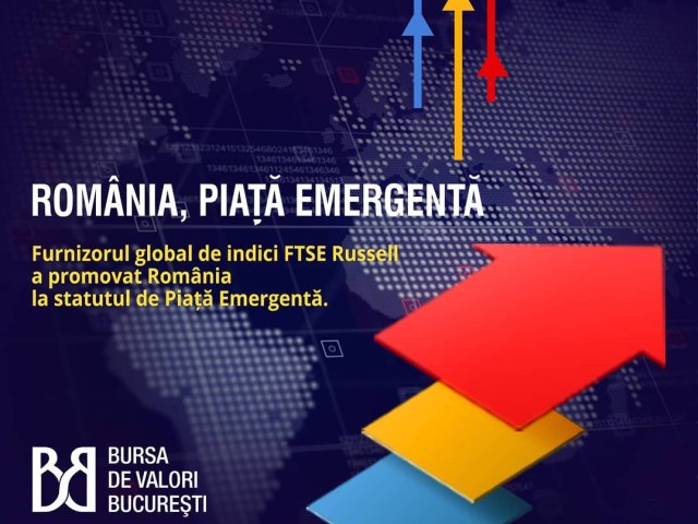 Romania promoted to secondary Emerging Market status