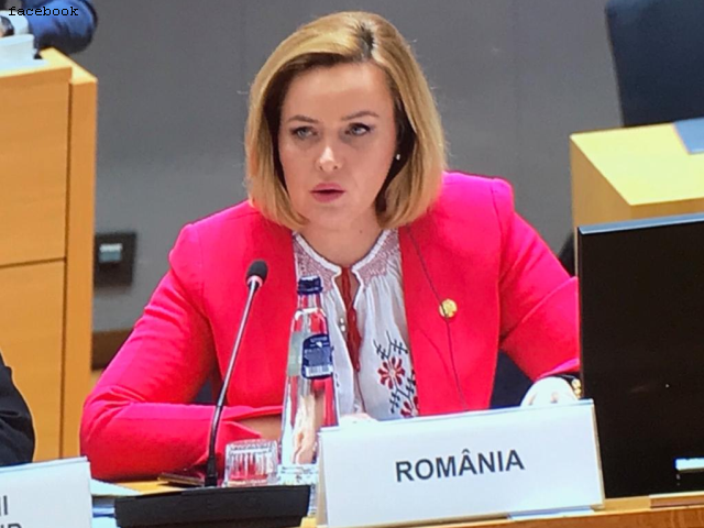 Romania’s Interior Minister, in Brussels