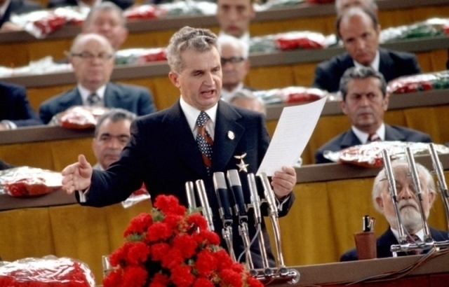 Le portrait de Nicolae Ceausescu