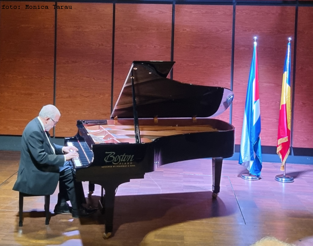 El pianista cubano Cecilio Tieles vuelve a Rumanía después de casi 50 años