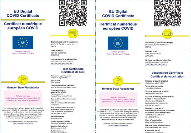 Certificatul digital și circulația în UE