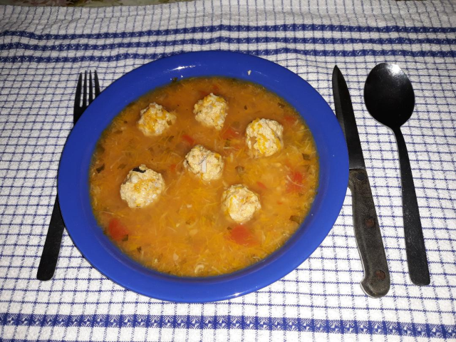 Meatball soup