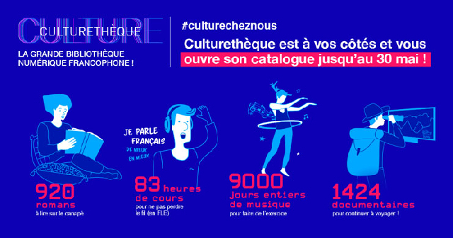 L’Institut  français de Roumanie au temps du coronavirus