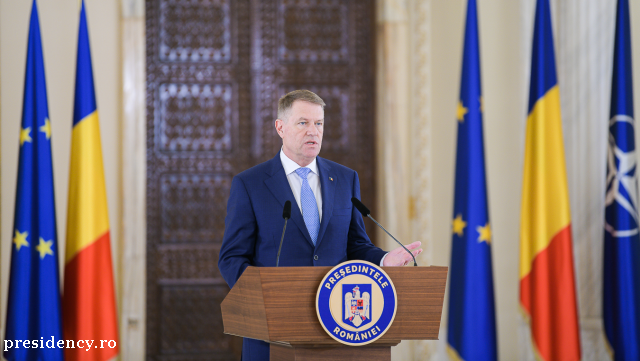 Coronavirus: presidente Klaus Iohannis, nessun motivo reale di panico, serve solidarietà