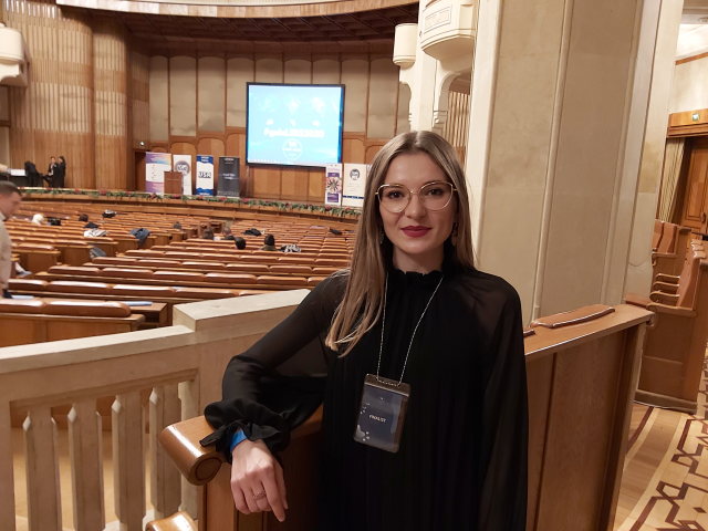 Denisa Zamfira, finalistă a Galei LSRS 2020 de la București