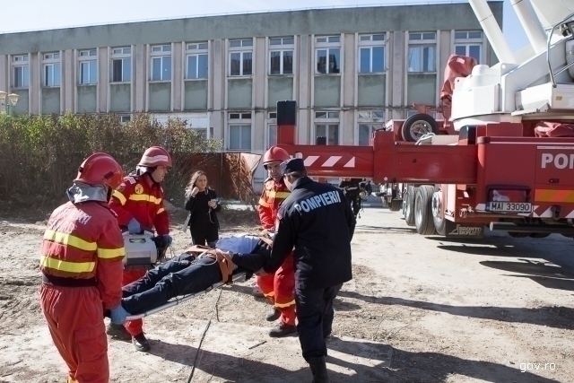 Major Earthquake Drill in Romania