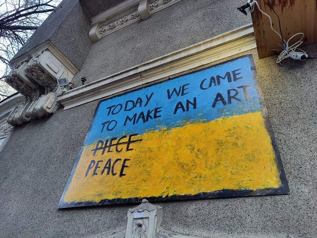 Fine artists take a stand against the war in Ukraine