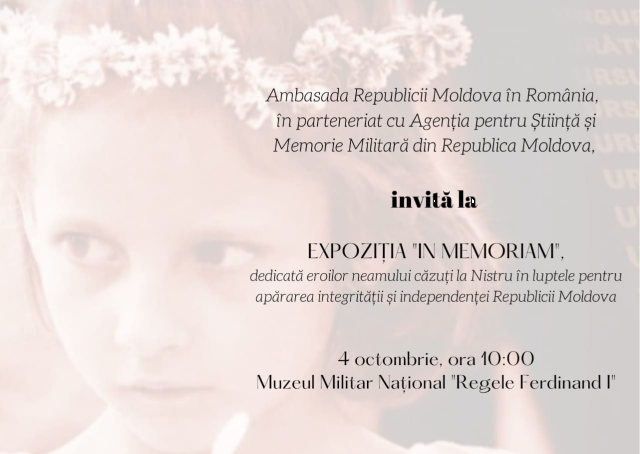 Expoziţia fotodocumentară “In memoriam”