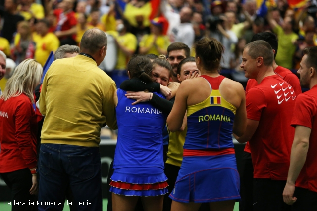 Romania qualifies to Fed Cup semi-finals