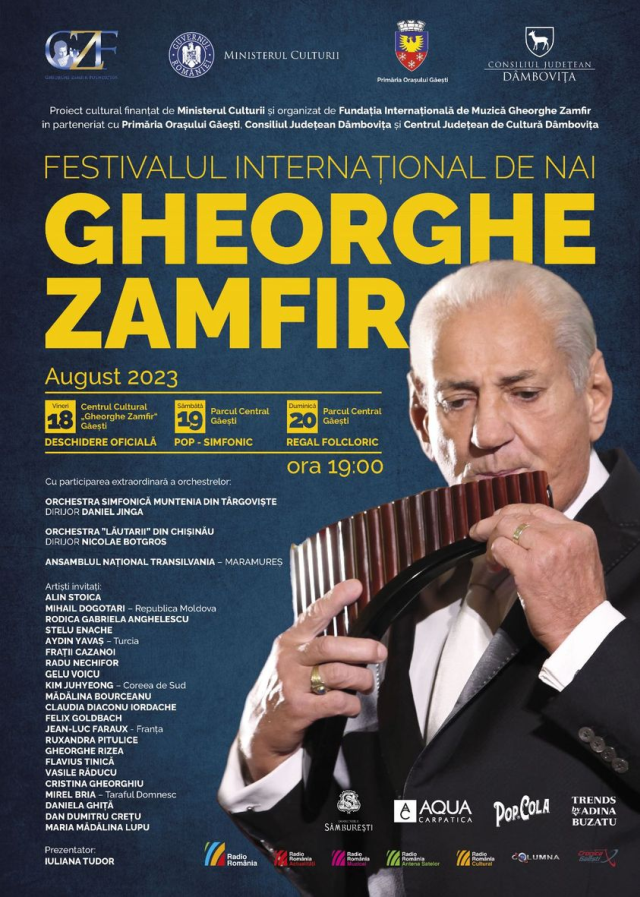 Festivalul Internaţional de Nai “Gheorghe Zamfir”, ediţia a V-a