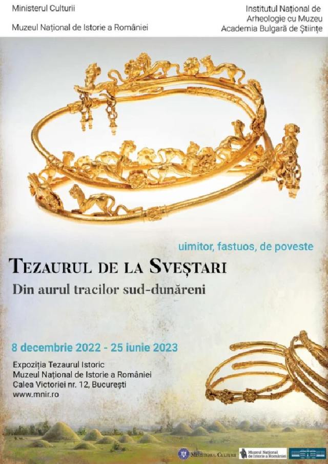 Expoziția “Tezaurul de la Sveștari. Din aurul tracilor sud-dunăreni”