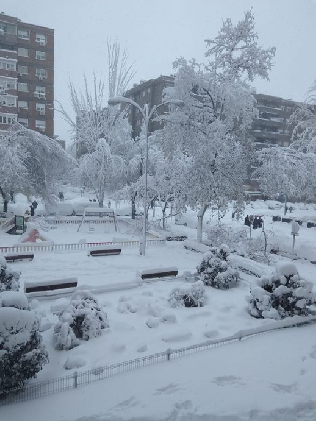 Ninge la Madrid – Está nevando en Madrid