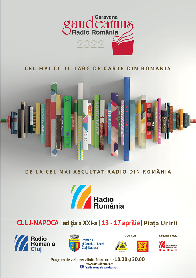 Târgul de Carte Gaudeamus Radio România  Ediția Cluj-Napoca, 13 – 17 aprilie