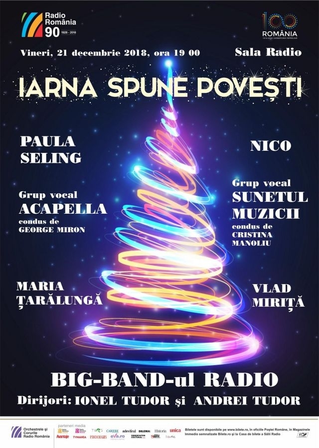 Invitaţi speciali în concertul “Iarna spune poveşti”