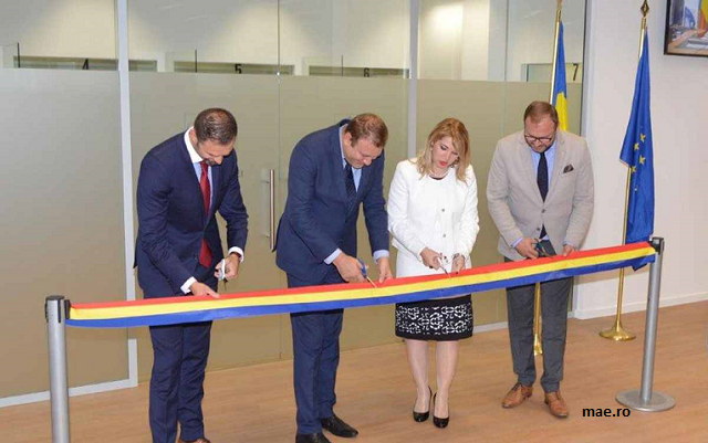 Inaugurarea noului sediu al Secției Consulare din cadrul Ambasadei României la Bruxelles