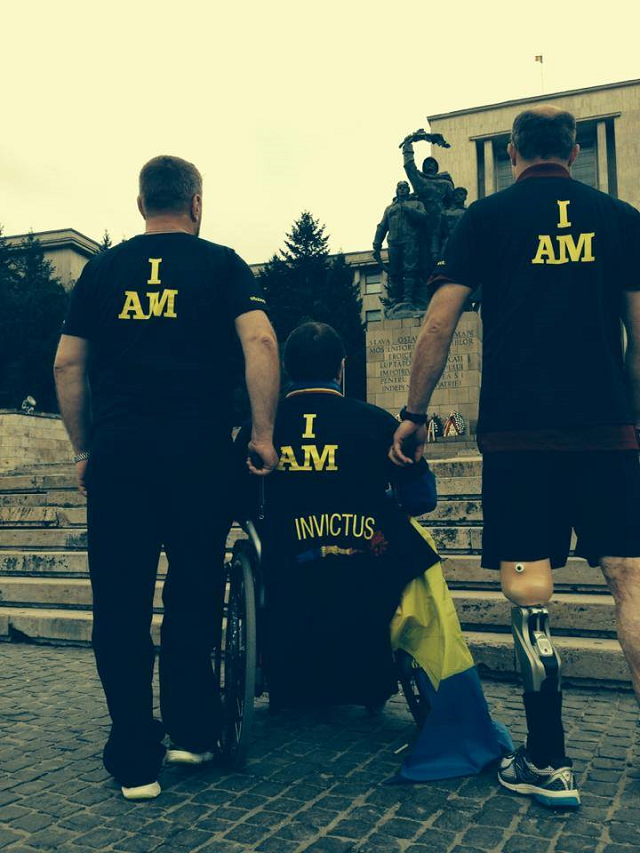 Invictus România la Ştafeta Veteranilor