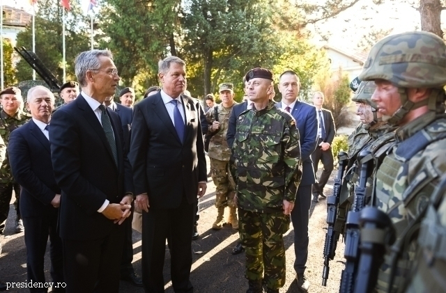 Візит Генсека НАТО Єнса Столтенберга в Румунію