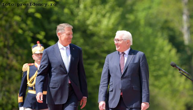 Președintele Germaniei, Frank-Walter Steinmeier,  vizită oficială în România