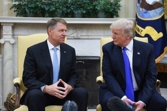 Ce vor discuta preşedinţii Trump şi Iohannis