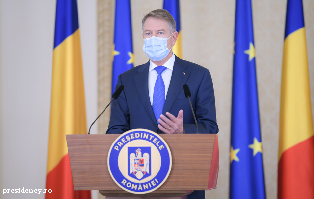 Klaus Iohannis: “Mă voi vaccina public vineri”