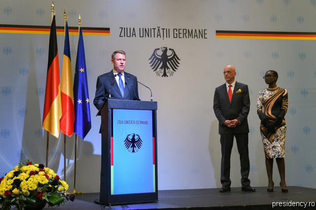 Despre relaţiile Bucureşti – Berlin, de Ziua Unităţii Germane