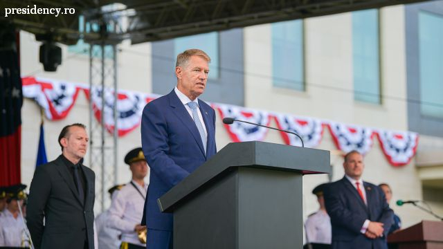 Klaus Iohannis,  mesaj de felicitare prietenilor şi partenerilor americani ai României