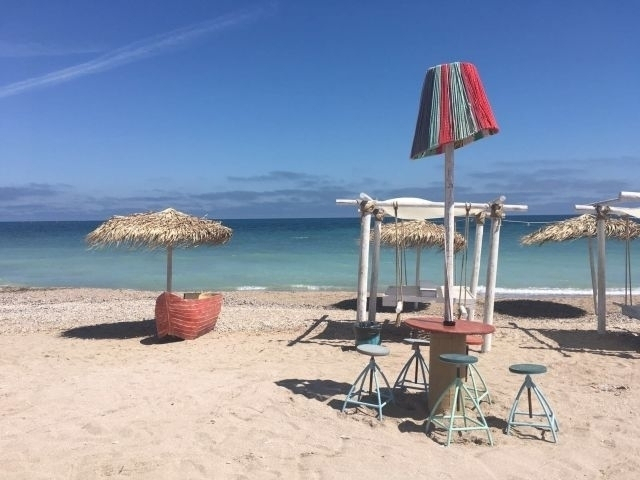 Sur la côte roumaine de la mer Noire