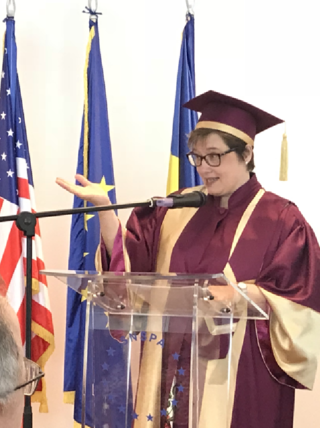 Prof. univ. Maria Bucur, Doctor Honoris Causa al SNSPA