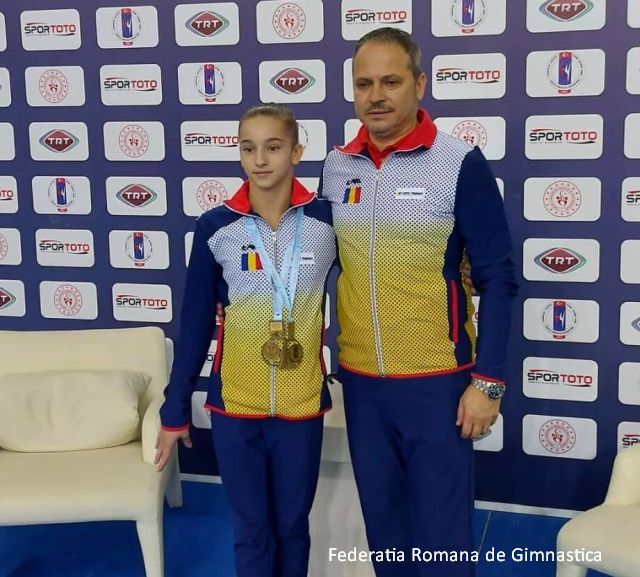 Athlete of the Week on RRI – Gymnast Maria Celpinschi