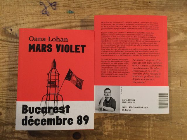 Chronique de “Mars Violet” de Oana Lohan, un premier roman envoutant