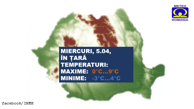 Vreme severă în România